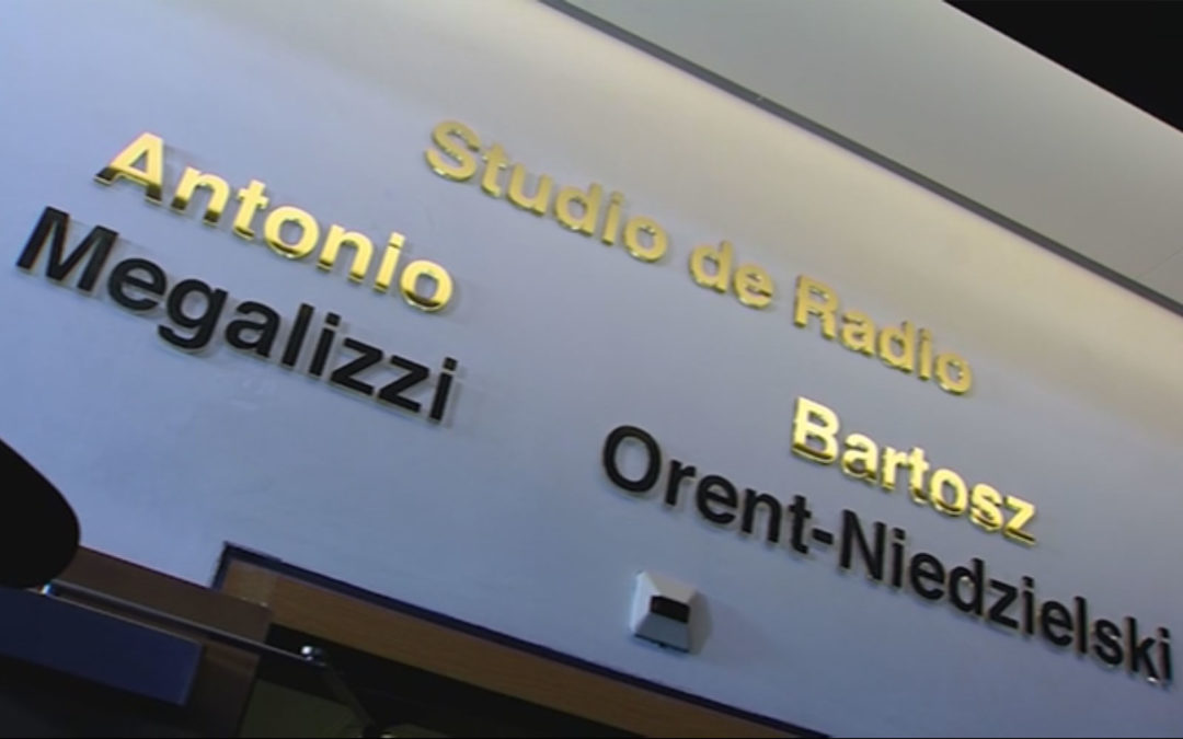 Studio radiofonico Antonio Megalizzi – Bartosz Orent-Niedzielski