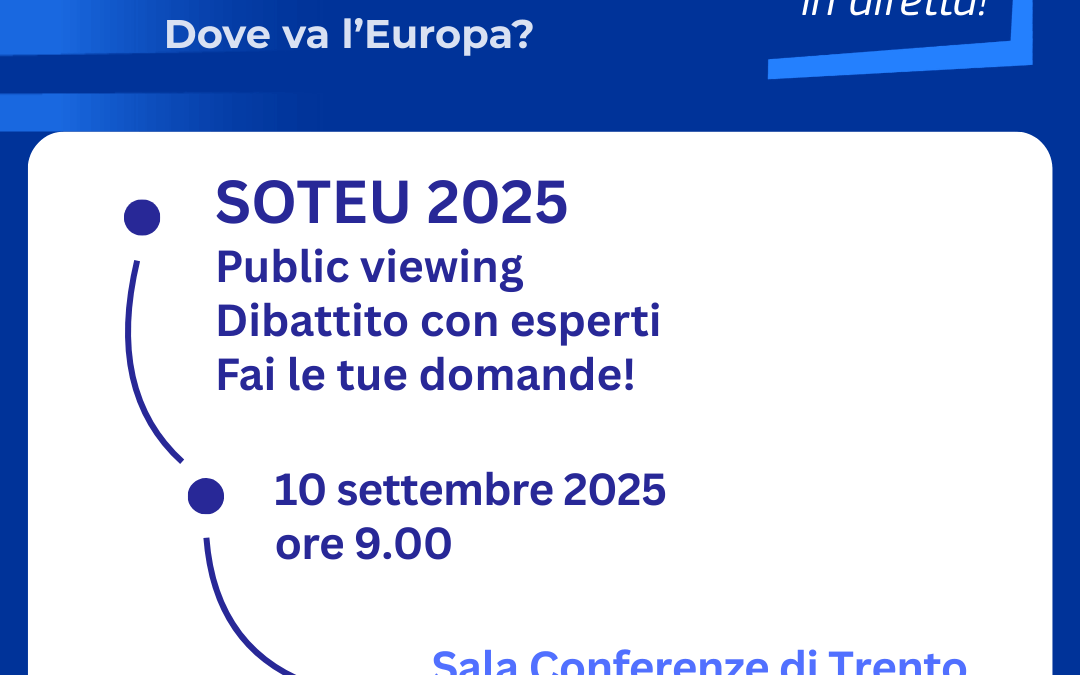 Lo stato dell’Unione – SOTEU 2025